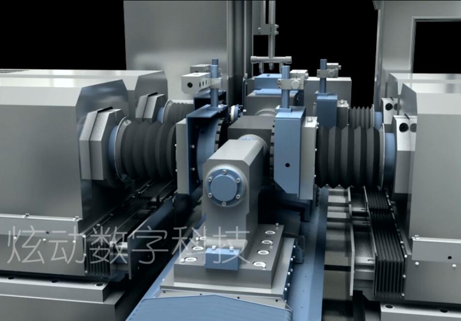 工业机械产品流程演示三维动画制作
